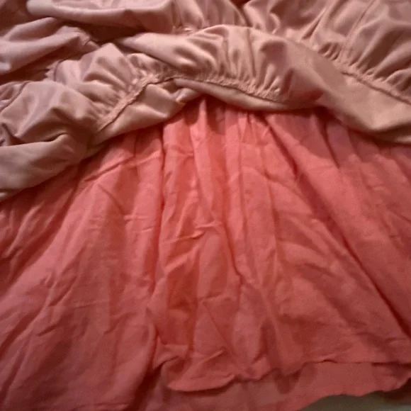 Pink Chicken Christmas Nutcracker Dress Pink Velour Velvet Size 5Y Ruffle - Picture 5 of 6